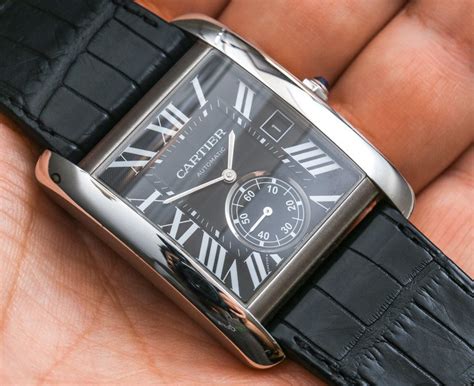 cartier tank mc blue replica